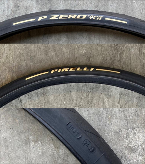 Recalled Pirelli P ZERO TM Race TLR Gold