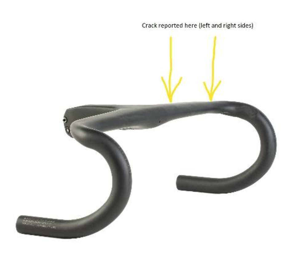 Recalled Bontrager Aeolus RSL VR-C handlebar/stem
